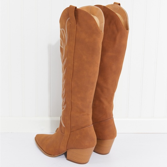 (Last Sizes!) Country Style Southern Knee Length Boots - Picture 7 of 11